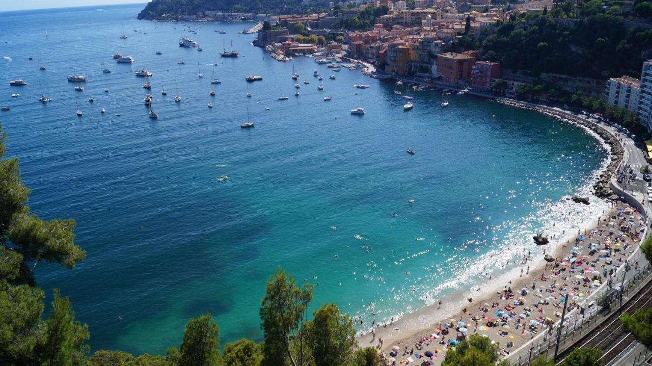 Appartement Bord De Mer Residence L'Ange Gardien Villefranche-sur-Mer Zewnętrze zdjęcie